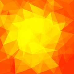 Triangular abstract background