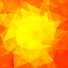 Triangular abstract background