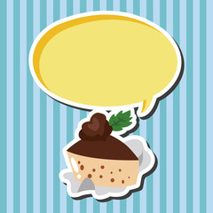 decorating cake theme elements