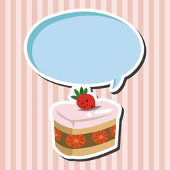 decorating cake theme elements