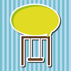 playground swing theme elements