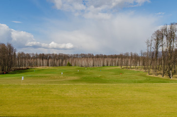 Golf field
