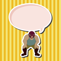 Wrestler theme elements