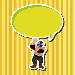 Wrestler theme elements