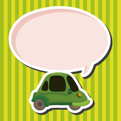 transportation car theme elements