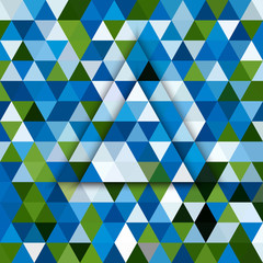 Triangular abstract background