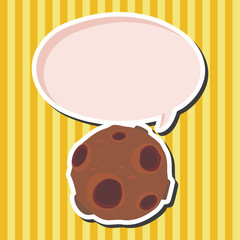 Space planet theme elements