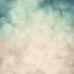 Abstract Twinkled Background with Stars. Blurred Bokeh Backgroun