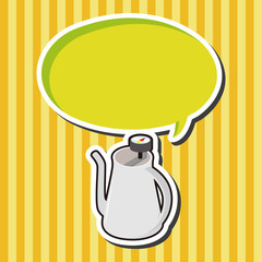 coffee kettle theme elements