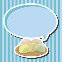 chinese food theme elements