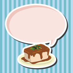 chinese food tofu theme elements