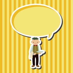 waiter theme elements vector,eps
