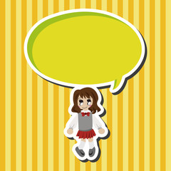 student cartoon theme elements