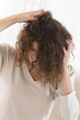 Naklejka premium Maux de Tête