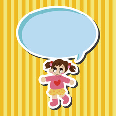 family girl character theme elements