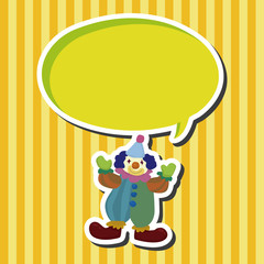 clowns theme elements vector,eps