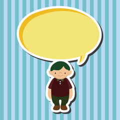 family boy character theme elements