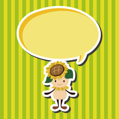 flower elf theme elements vector,eps