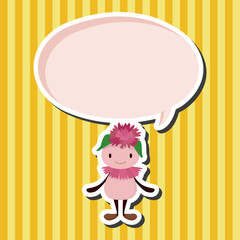 flower elf theme elements vector,eps