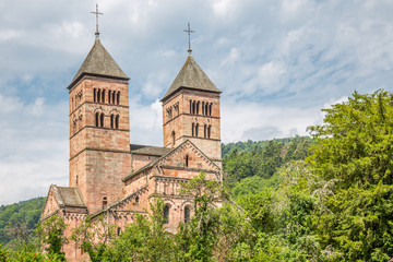 Fototapeta premium Abbaye de Murbach