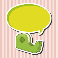 Adhesive tape theme elements