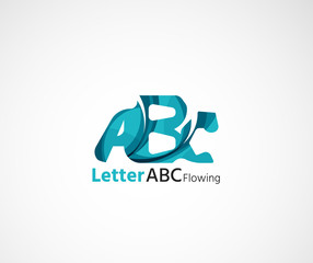 Abc company logo. Vector illustration.