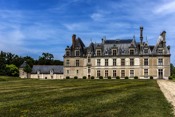 Fototapeta na wymiar Chateau de Beauregard. France, Loire Valley, Cellettes.