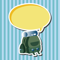 climbing equipment theme elements