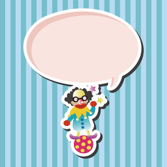 circus clown theme elements