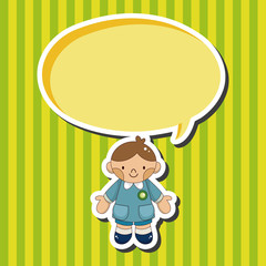 student cartoon theme elements vector,eps