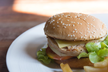 Crispy Chicken Burger