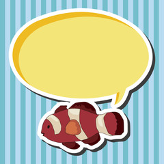 fish theme elements vector,eps