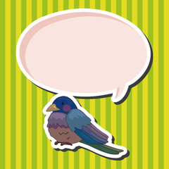 bird cartoon theme elements vector,eps