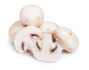 Fototapeta na wymiar Champignon mushrooms
