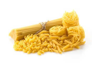 Italian spaghetti pasta dried food
