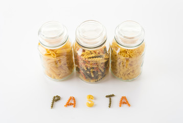 Italian spaghetti pasta dried food