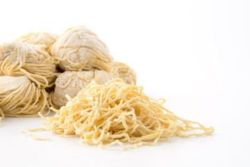 yellow noodles