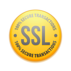 SSL 100% Secure Transactions