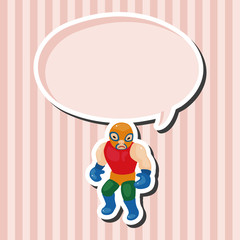 Wrestler theme elements