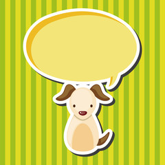 Chinese Zodiac dog theme elements