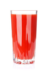 Fresh vegetable smoothie. Tomato juice