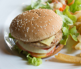 Crispy Chicken Burger