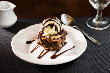 brownie de chocolate