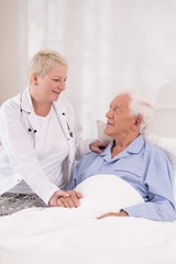 Obraz premium Professional care at hospital