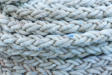 old rope texture and background