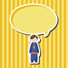 pastor and nun theme elements