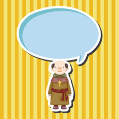 pastor and nun theme elements