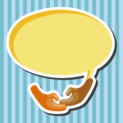 financial symbol theme elements