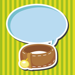 Pet dog chains theme elements