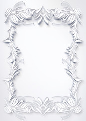 Motifs floraux 3d